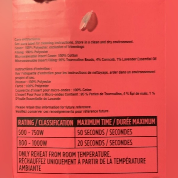 Microwaveable Hug a Snug Unicorn Plush - Picture 4 of 4